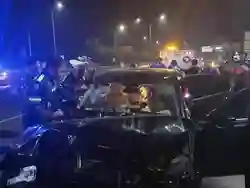BMW Jatuh dari Tol di Gresik karena Sopir Mengikuti Petunjuk Google Maps